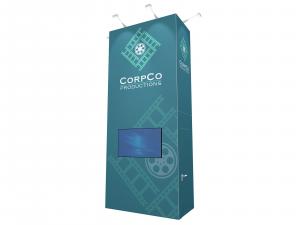 RE-1702 Rental Tower Exhibit with Optional Lights-- Image 2