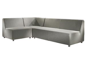 Brighton Sectional, Sand (CESS-143) -- Trade Show Rental Furniture 